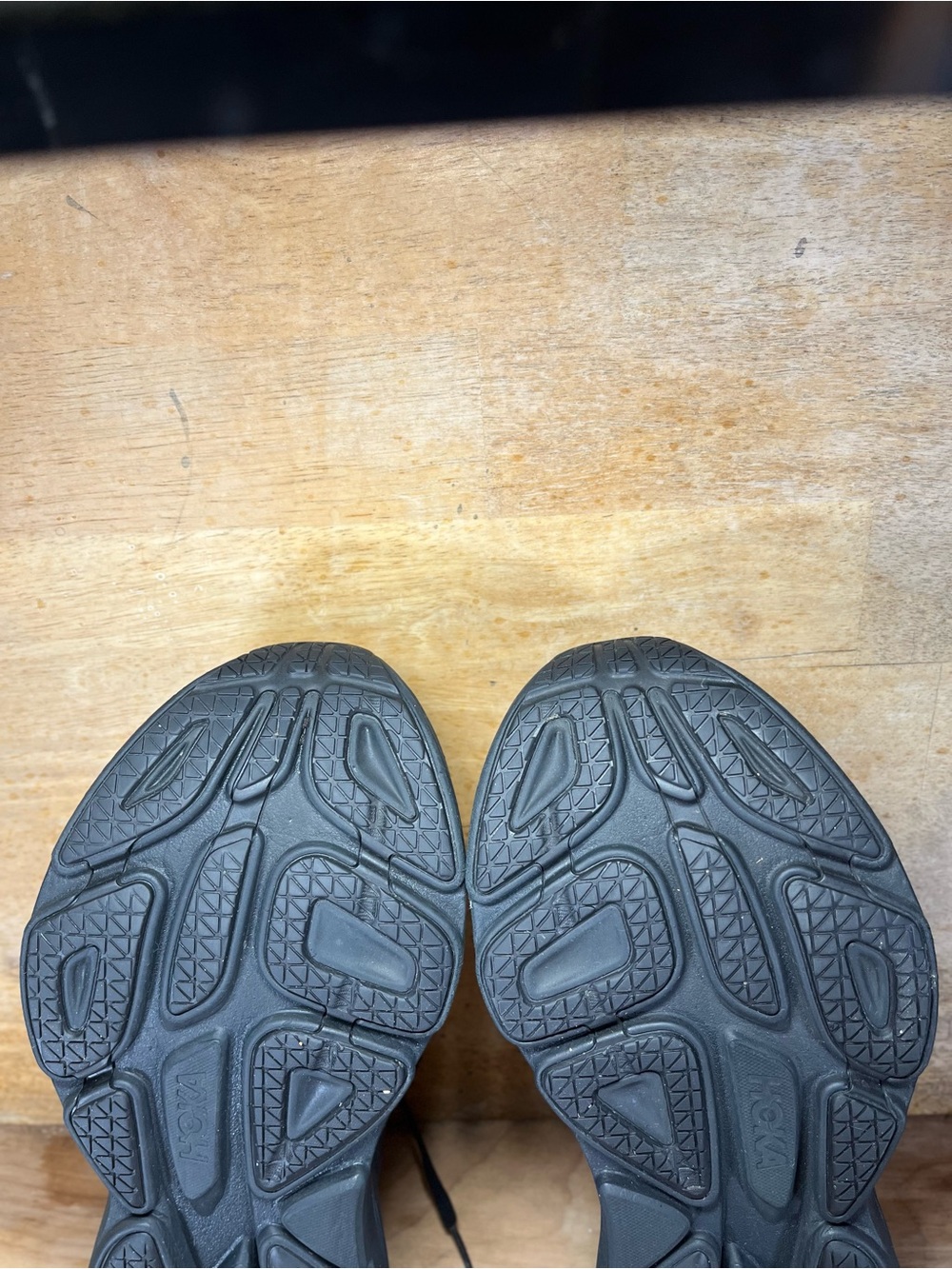 Hoka One One Bondi 8 REFLECTIVE Womens Size 10 Running Shoes Sneakers Black - Picture 9 of 11